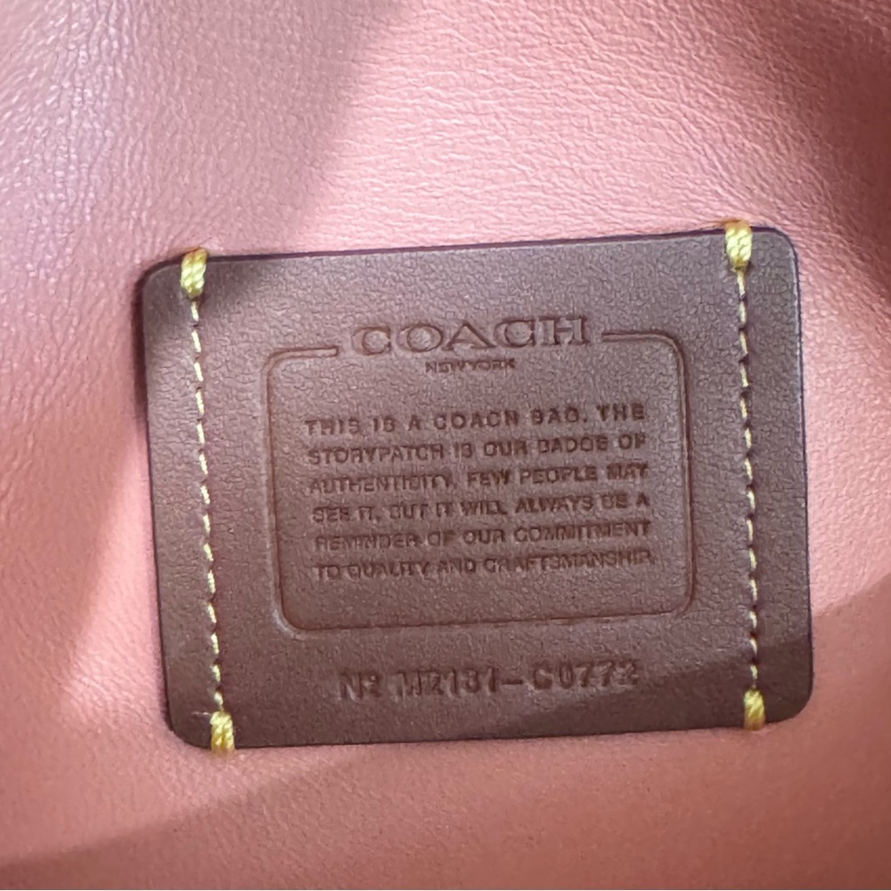 COACH 1941 Coral Pillow Tabby 26 Large - Very Good Condition - Picture 11 of 16